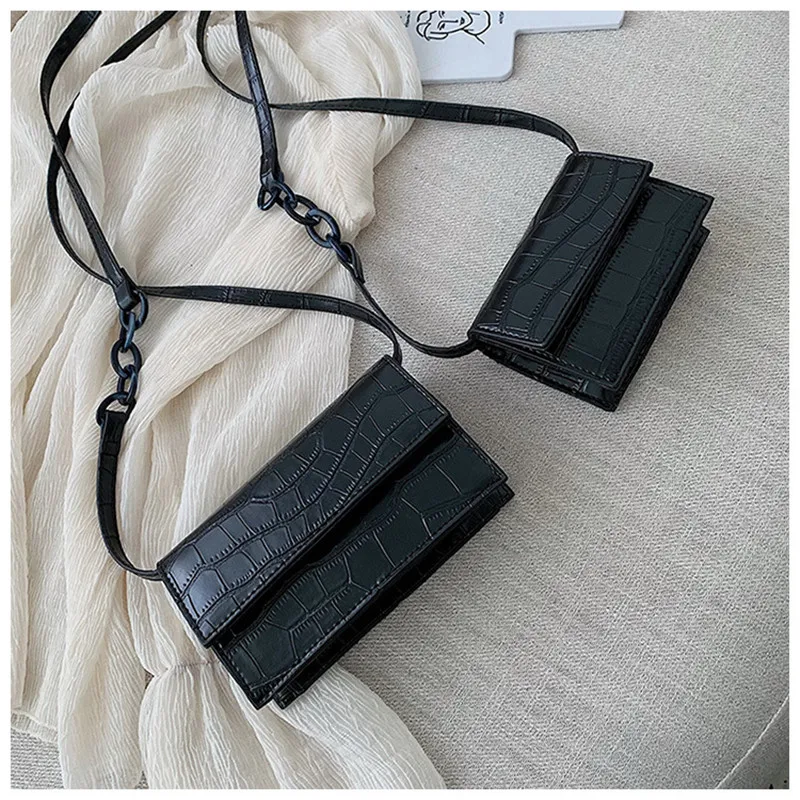 Crocodile Fashion Women Bag PU Leather Small Messenger Bag Designer Brand Shoulder Crossbody Bag Women Purses Bolso Mujer 2 Size
Crocodile Fashion Women Bag PU Leather Small Messenger Bag Designer Brand Shoulder Crossbody Bag Women Purses Bolso Mujer 2 Size