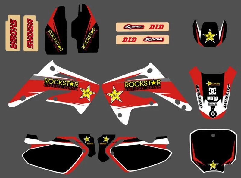0083 TEAM GRAPHICS&BACKGROUND DECAL STICKER Kit for CR85R CR85 LIQUID COOLED 2 STROKES 2003 04 05 06 07 08 09 10 11 2012
0083 TEAM GRAPHICS&BACKGROUND DECAL STICKER Kit for CR85R CR85 LIQUID COOLED 2 STROKES 2003 04 05 06 07 08 09 10 11 2012
