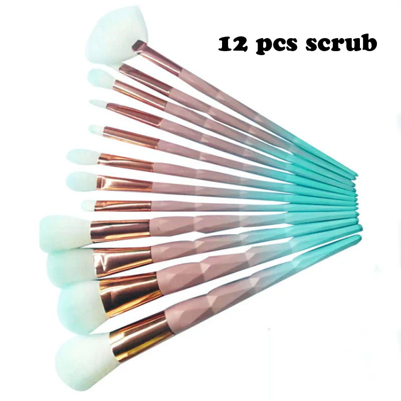 4/7/10/12pcs /Set High Quality Unicorn diamond Makeup Brushes Set Green color Facial Foundation Cosmetic Makeup Brushes Kit
4/7/10/12pcs /Set High Quality Unicorn diamond Makeup Brushes Set Green color Facial Foundation Cosmetic Makeup Brushes Kit