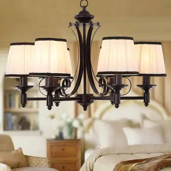 Modern Retro Chandelier for Living Room Bedroom Hanging Antique Iron Chandelier American Style
Modern Retro Chandelier for Living Room Bedroom Hanging Antique Iron Chandelier American Style