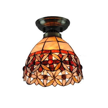 7-inch Classic Tiffany Flowers Aisle Light Lighting Tiffanylampe Retro Shell Entrance Hallway Stairs Ceiling Lamp Fixtures CL295
7-inch Classic Tiffany Flowers Aisle Light Lighting Tiffanylampe Retro Shell Entrance Hallway Stairs Ceiling Lamp Fixtures CL295