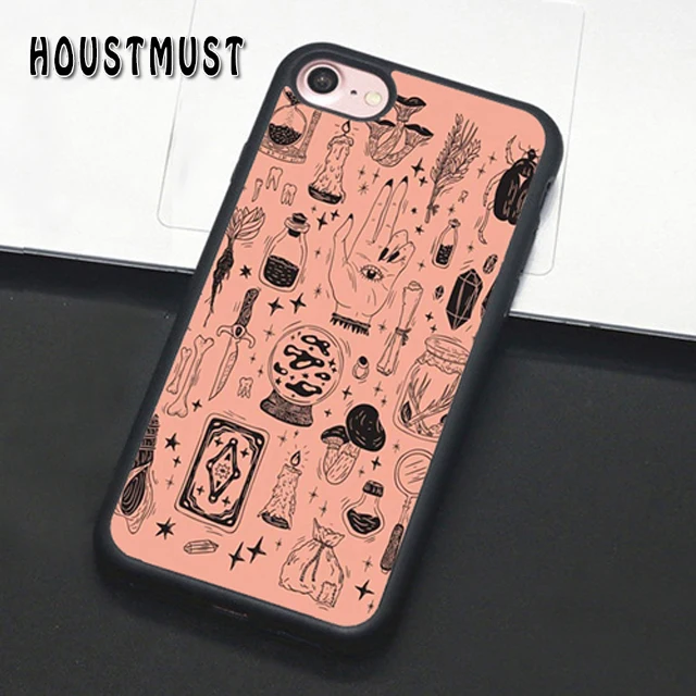HOUSTMUST Girly Pastel Witch Goth Ouija hot Case cover For iPhone 5S SE 6 6S 7 8 X XR XS max Samsung galaxy S6 S7 S8 S9 S10 Plus
HOUSTMUST Girly Pastel Witch Goth Ouija hot Case cover For iPhone 5S SE 6 6S 7 8 X XR XS max Samsung galaxy S6 S7 S8 S9 S10 Plus