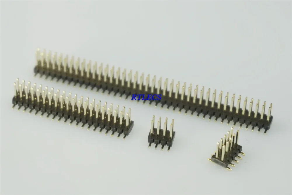 10 pcs SMT 1.27 mm Double Row Male PCB Header Breakaway 4 6 8 10 12 14 16 20 24 26 30 40 44 50 60 80 100 Pin Surface Mount
10 pcs SMT 1.27 mm Double Row Male PCB Header Breakaway 4 6 8 10 12 14 16 20 24 26 30 40 44 50 60 80 100 Pin Surface Mount