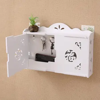 Simple wooden plastic board wall hanging living room decoration key grocery storage rack free punch storage rack household items
Simple wooden plastic board wall hanging living room decoration key grocery storage rack free punch storage rack household items