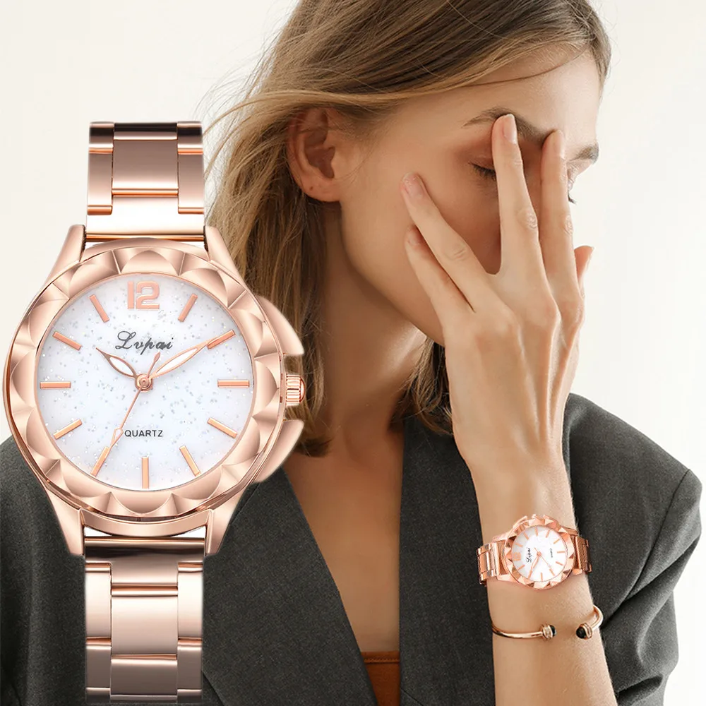 Ladies Designer Watches Luxury Watch Women 2019 Lvpai Casual Quartz Steel Belt Watch Analog Wrist Watch Bayanlar izle
Ladies Designer Watches Luxury Watch Women 2019 Lvpai Casual Quartz Steel Belt Watch Analog Wrist Watch Bayanlar izle
