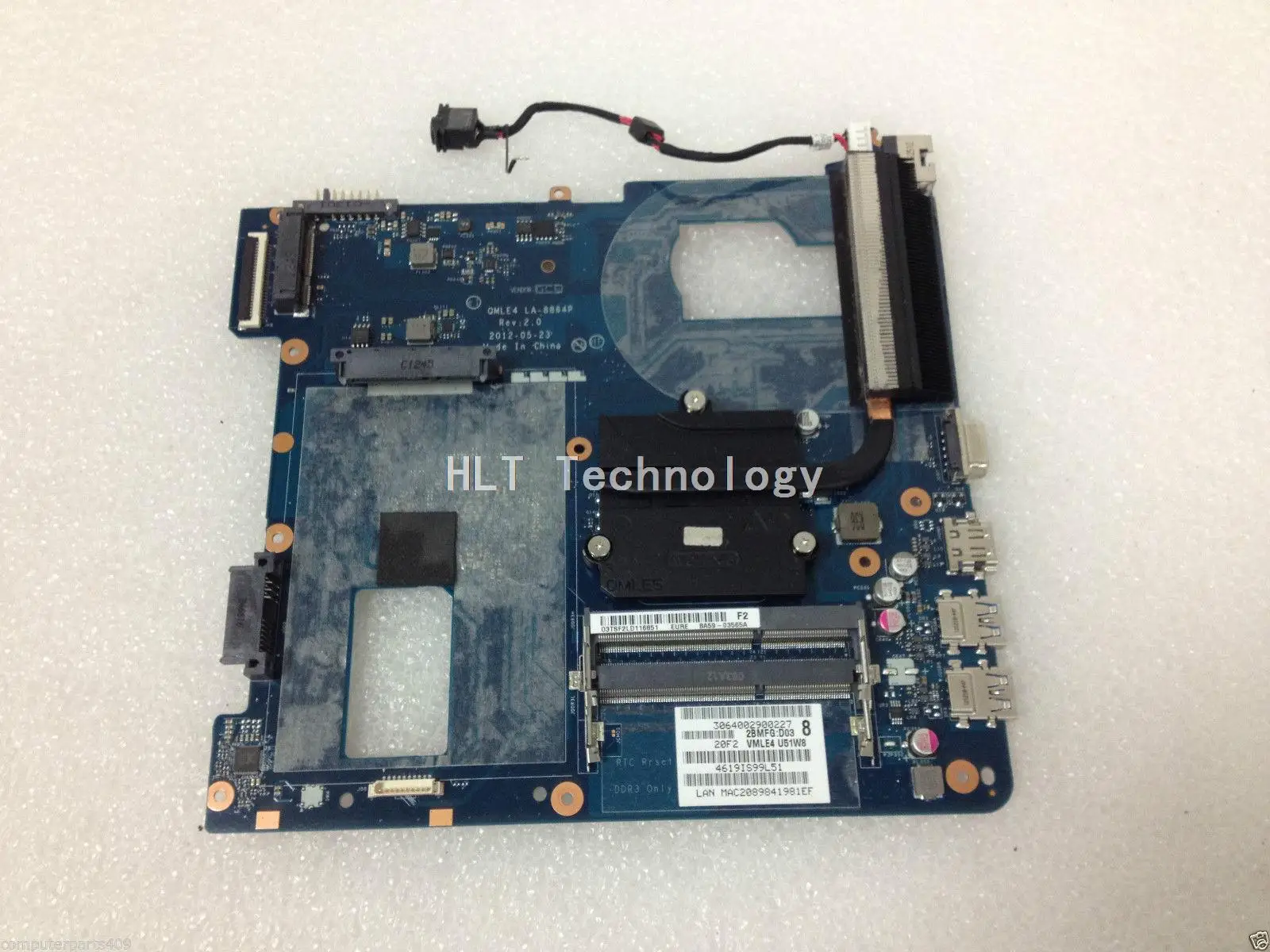 For SAMSUNG NP365E5C NP355V5C Laptop Motherboard QMLE4 LA-8864P for AMD CPU integrated graphics card 100% fully tested 
For SAMSUNG NP365E5C NP355V5C Laptop Motherboard QMLE4 LA-8864P for AMD CPU integrated graphics card 100% fully tested
