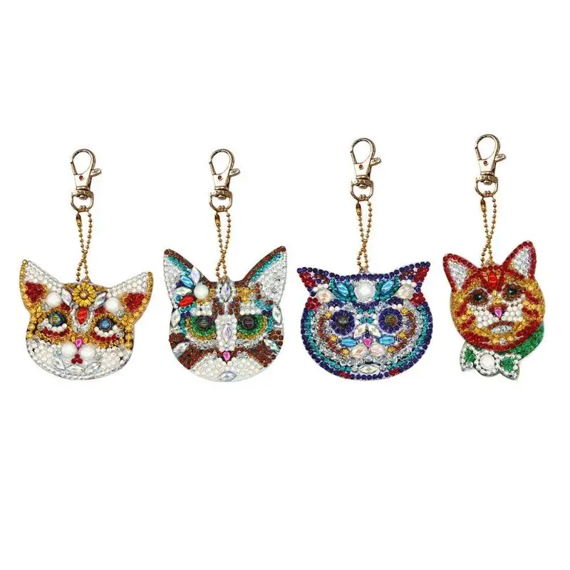 4/5pcs DIY Full Drill Special-shaped Diamond Painting Keychain Cartoon Animal Women Bag Pendant Ornament Jewelry Key Ring Gifts
4/5pcs DIY Full Drill Special-shaped Diamond Painting Keychain Cartoon Animal Women Bag Pendant Ornament Jewelry Key Ring Gifts