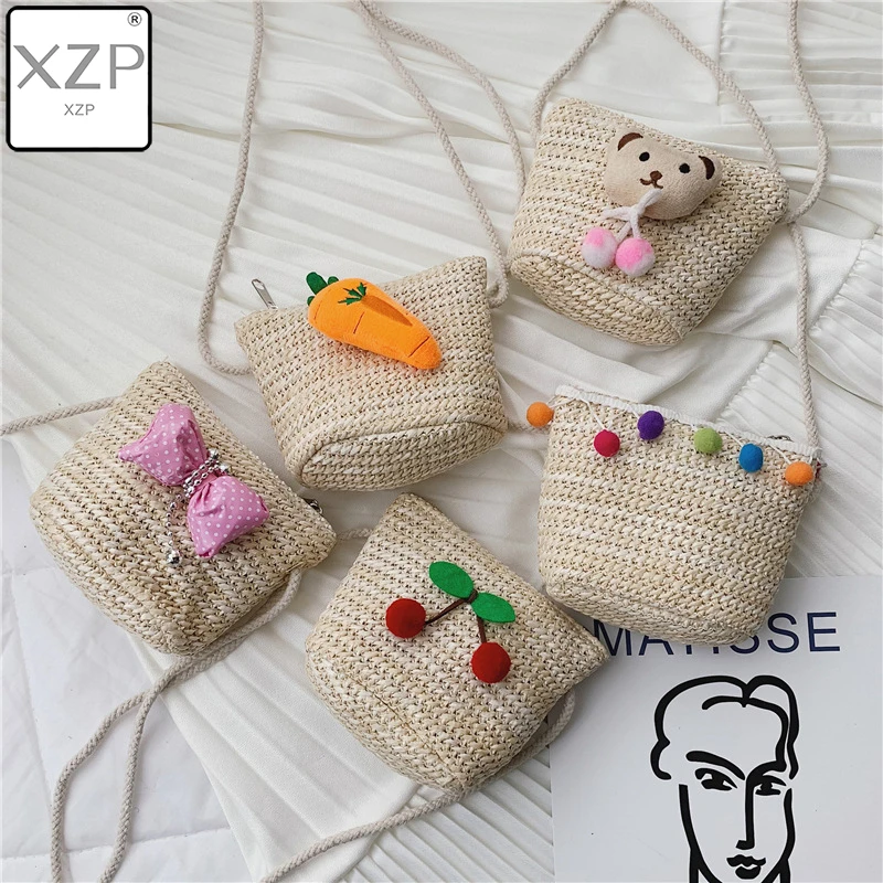 XZP Cute Cherry Shoulder Bags for Kids Straw Summer Beach Crossbody Bag for Girls Rattan Woven Coin Purse Small Wallet Children
XZP Cute Cherry Shoulder Bags for Kids Straw Summer Beach Crossbody Bag for Girls Rattan Woven Coin Purse Small Wallet Children