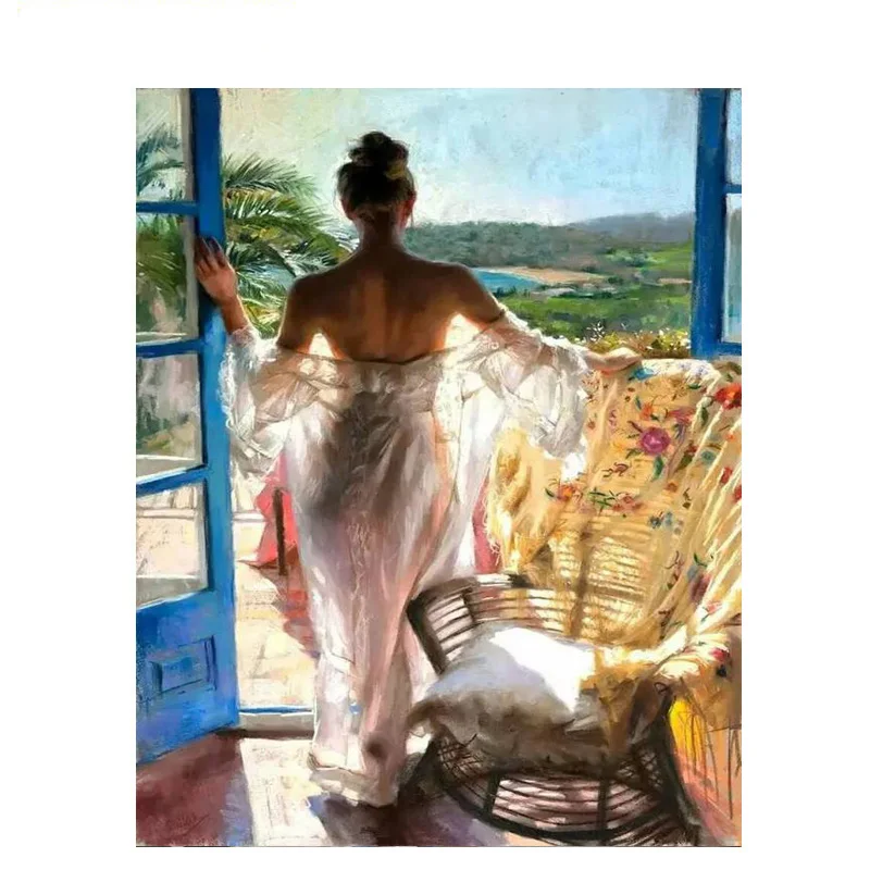 Frameless Women DIY Painting By Numbers Figure Digital Painting Acrylic Paint By Numbers Wall Art Picture For Home Decor Gift
Frameless Women DIY Painting By Numbers Figure Digital Painting Acrylic Paint By Numbers Wall Art Picture For Home Decor Gift