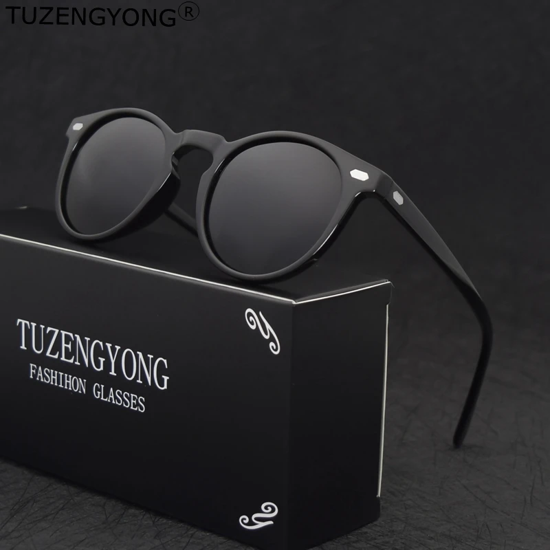 TUZENGYONG Brand Vintage Designer Polarized Sunglasses For Men Traveling Unisex TR90 Round Sun Glasses Driving Eyewear Oculos
TUZENGYONG Brand Vintage Designer Polarized Sunglasses For Men Traveling Unisex TR90 Round Sun Glasses Driving Eyewear Oculos