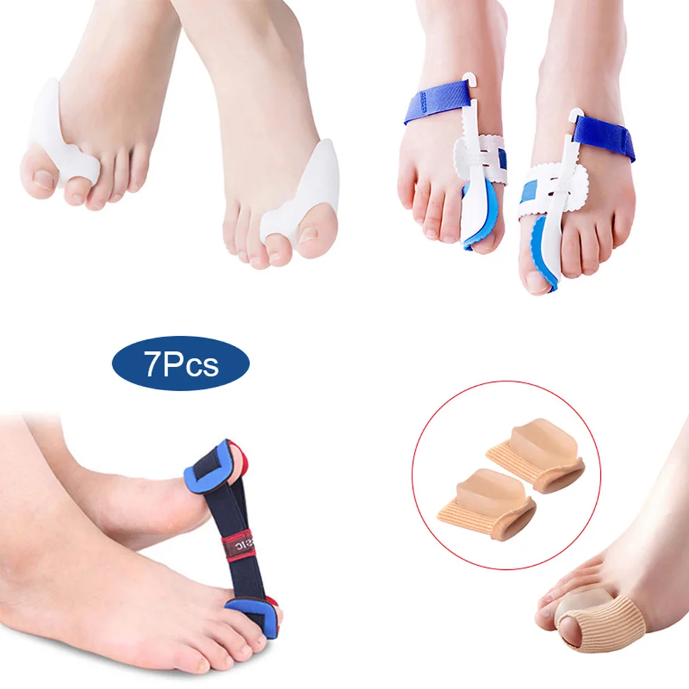High Quality Bunion Corrector Relief Kits Adjustable Splint Soft Pads for Hallux Valgus Pain Toe Straightener
High Quality Bunion Corrector Relief Kits Adjustable Splint Soft Pads for Hallux Valgus Pain Toe Straightener