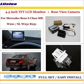 Liislee For Mercedes Benz S Class MB W221 SL W231 R231 - 4.3" LCD Monitor + Car Rearview Back Camera = 2 in 1 Car Parking System
Liislee For Mercedes Benz S Class MB W221 SL W231 R231 - 4.3" LCD Monitor + Car Rearview Back Camera = 2 in 1 Car Parking System
