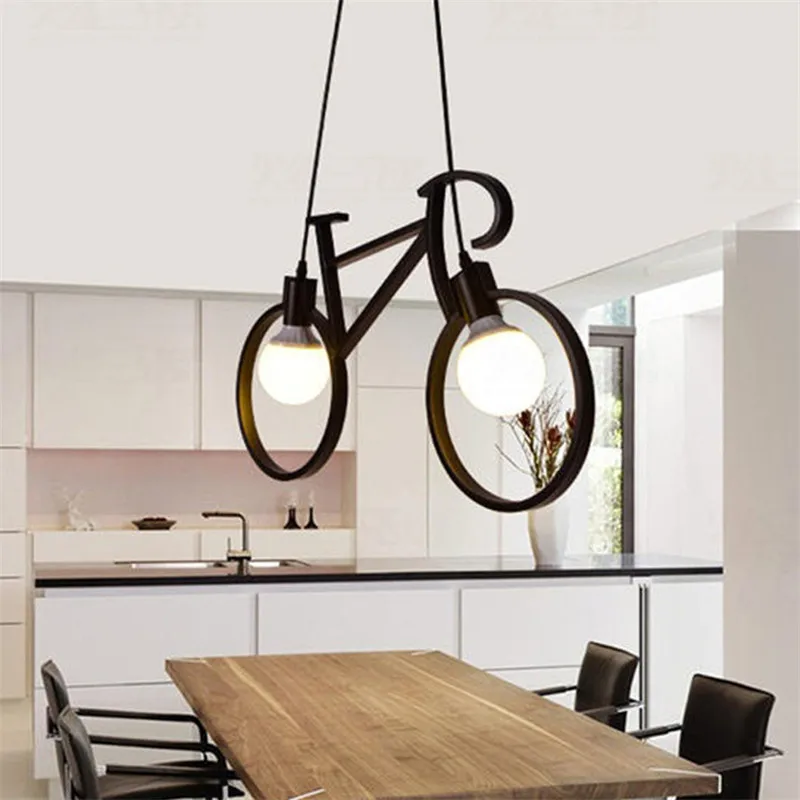 Retro Creative Light Iron Bicycle Pendant Lamp Living Room Simple Restaurant Bar Industrial Kitchen Hanging Lamps
Retro Creative Light Iron Bicycle Pendant Lamp Living Room Simple Restaurant Bar Industrial Kitchen Hanging Lamps