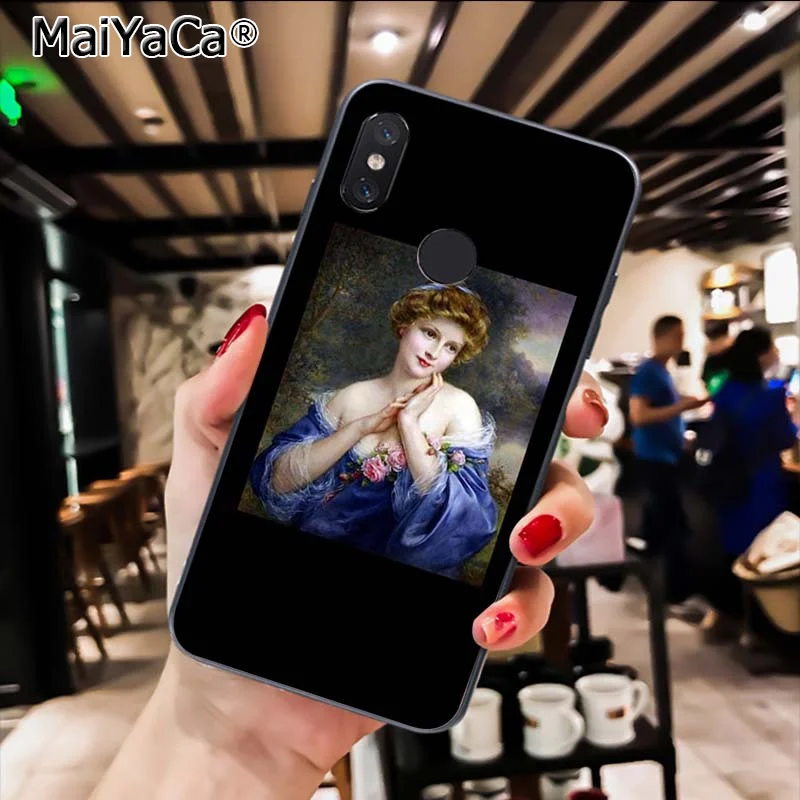 Funny Oil painting Made Art of the selfie
