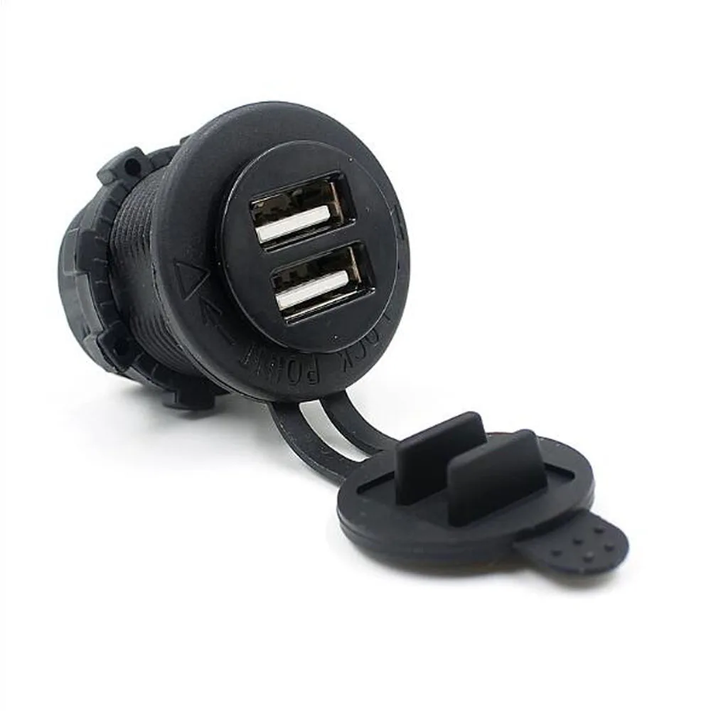 Car Motorcycle Modified Waterproof 12V Power Cigarette Lighter Seat GPS Socket Dual USB Car Charger Mobile Phone Charger
Car Motorcycle Modified Waterproof 12V Power Cigarette Lighter Seat GPS Socket Dual USB Car Charger Mobile Phone Charger