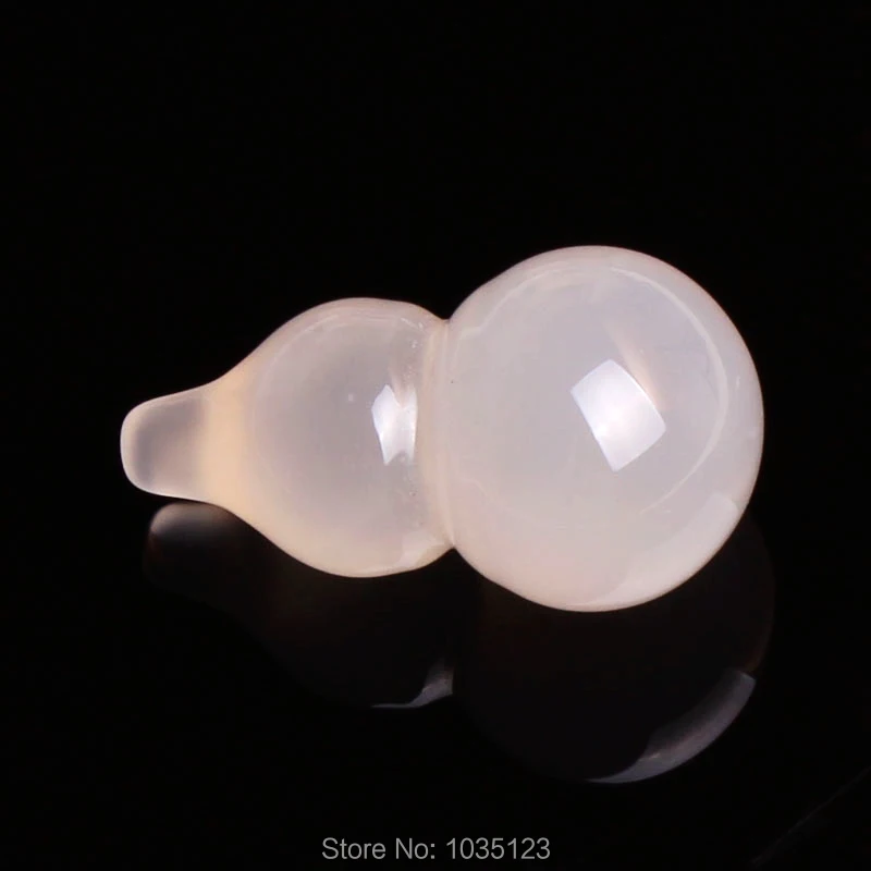 20x35mm Smooth Natural White Agates Gourd Shape DIY Loose Beads 1Pcs Creative Jewellery Making w3453
20x35mm Smooth Natural White Agates Gourd Shape DIY Loose Beads 1Pcs Creative Jewellery Making w3453