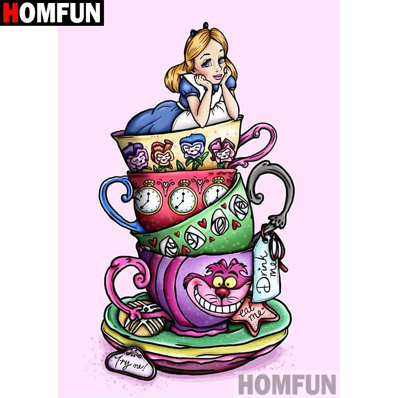 HOMFUN Full Square/Round Drill 5D DIY Diamond Painting "Cartoon girl" Embroidery Cross Stitch 5D Home Decor A01783
HOMFUN Full Square/Round Drill 5D DIY Diamond Painting "Cartoon girl" Embroidery Cross Stitch 5D Home Decor A01783