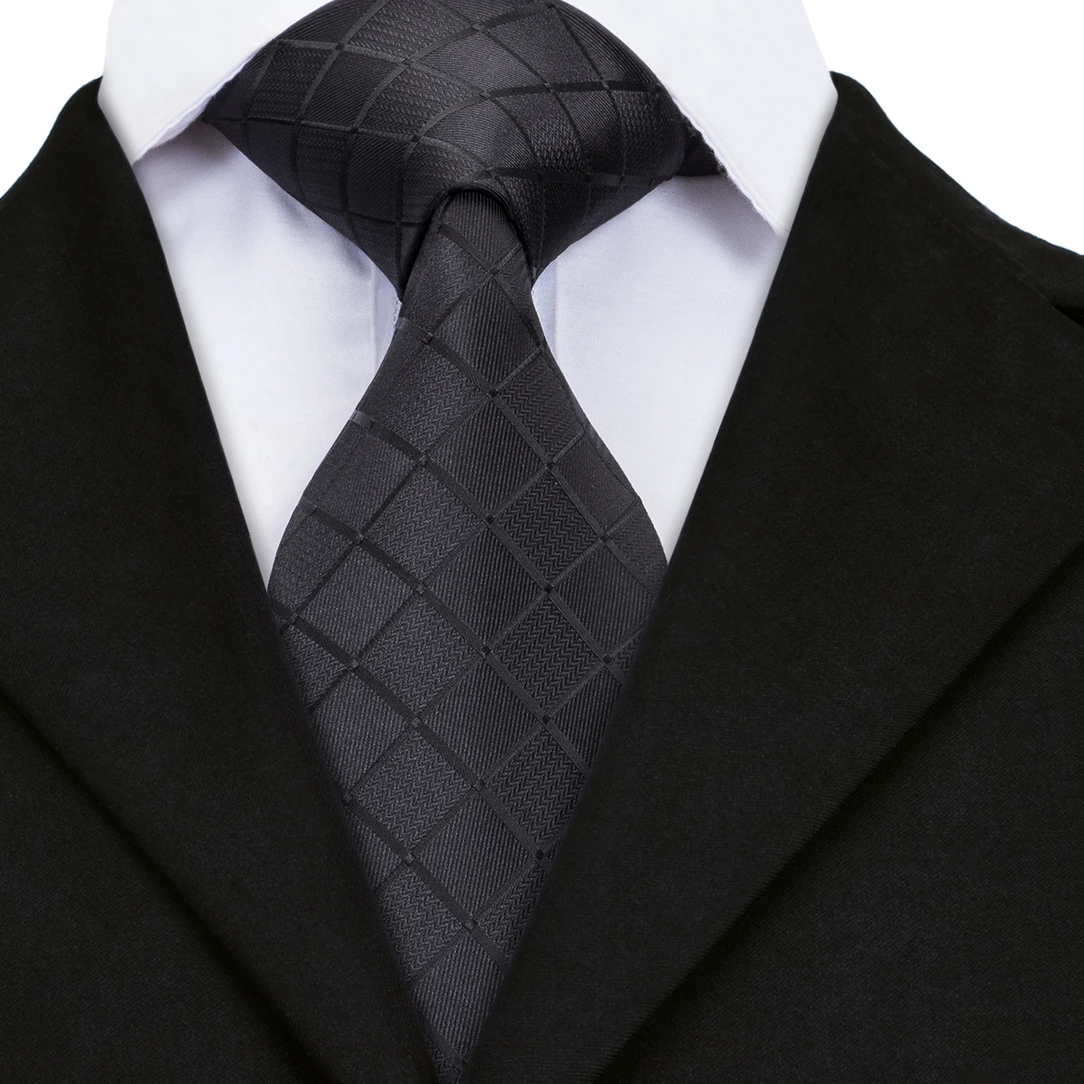 New Design Fashion Silk Ties for Men Suit Black Tie Plaid Mens Ties for Wedding Party Business Cravate Pour Homme Tie A-1758
New Design Fashion Silk Ties for Men Suit Black Tie Plaid Mens Ties for Wedding Party Business Cravate Pour Homme Tie A-1758