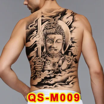 1pc men full back large tattoo stickers 20 new design Good evil Chinese Buddha sword temporary flash tattoos body paint 48*34cm
1pc men full back large tattoo stickers 20 new design Good evil Chinese Buddha sword temporary flash tattoos body paint 48*34cm