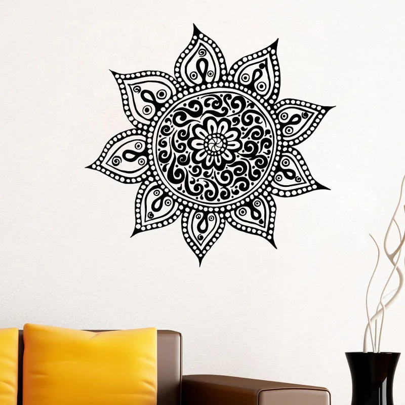 ZOOYOO Yoga Flower Mehndi Indian Mandala Buddha Symbol Wall Decal Buddhism Home Decor Art Sticker Vinyl Mural
ZOOYOO Yoga Flower Mehndi Indian Mandala Buddha Symbol Wall Decal Buddhism Home Decor Art Sticker Vinyl Mural