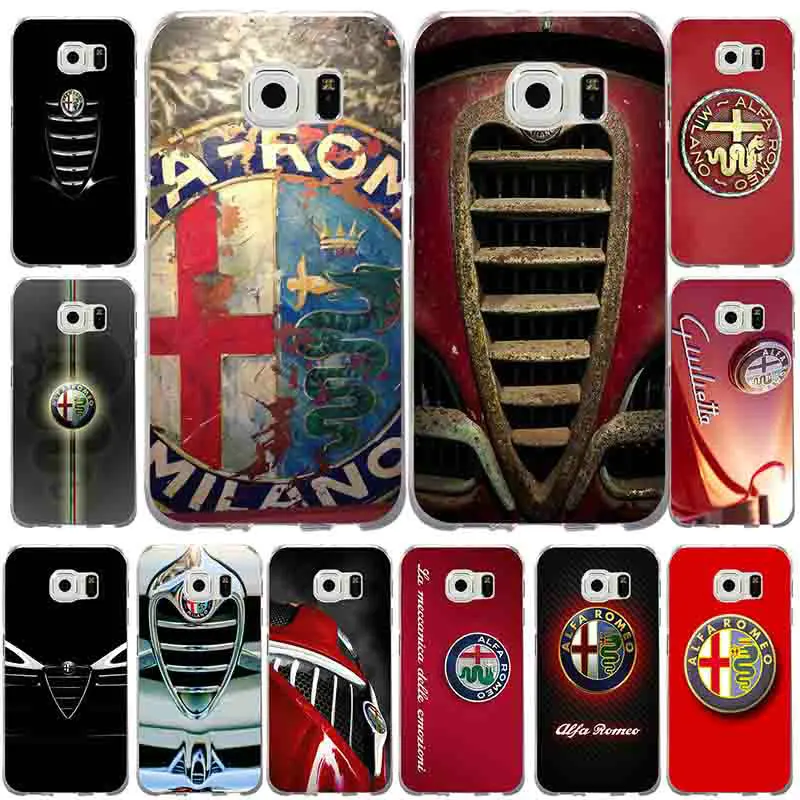 Soft Silicone Coque Shell Mobile Phone Case for Samsung Galaxy S4 S5 S6 S7 Edge S8 S8Plus S9 Case Hot Super Car Alfa Romeo Logo
Soft Silicone Coque Shell Mobile Phone Case for Samsung Galaxy S4 S5 S6 S7 Edge S8 S8Plus S9 Case Hot Super Car Alfa Romeo Logo