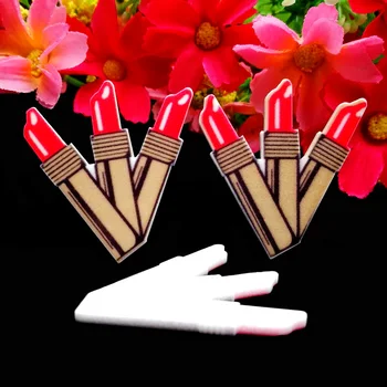 40pcs/Lot 35x37mm Lipstick Planar Resin Cabochons Embellishment Party Decor Flatback Flat Back Resin Hair Bow Center
40pcs/Lot 35x37mm Lipstick Planar Resin Cabochons Embellishment Party Decor Flatback Flat Back Resin Hair Bow Center