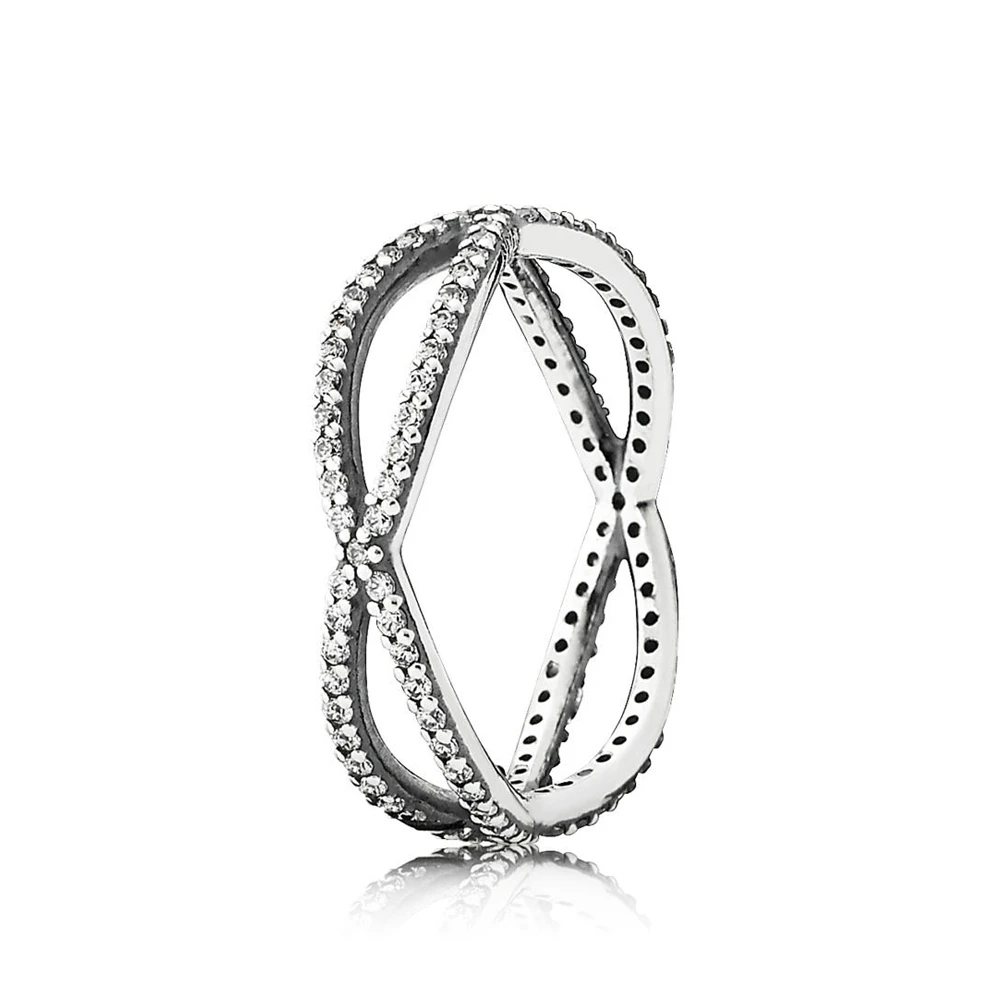 2019 100% 925 Sterling Silver 1:1 Original 190930CZ SPARKLING CROSSOVER RING Women's Jewelry Charming Gift
2019 100% 925 Sterling Silver 1:1 Original 190930CZ SPARKLING CROSSOVER RING Women's Jewelry Charming Gift