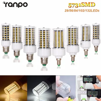LED Bulb E14 E27 LED Lamp SMD5730 LED Light 29 56 84 102 132LEDs Corn Light Chandelier Lighting for Home Decoration 220V 240V
LED Bulb E14 E27 LED Lamp SMD5730 LED Light 29 56 84 102 132LEDs Corn Light Chandelier Lighting for Home Decoration 220V 240V