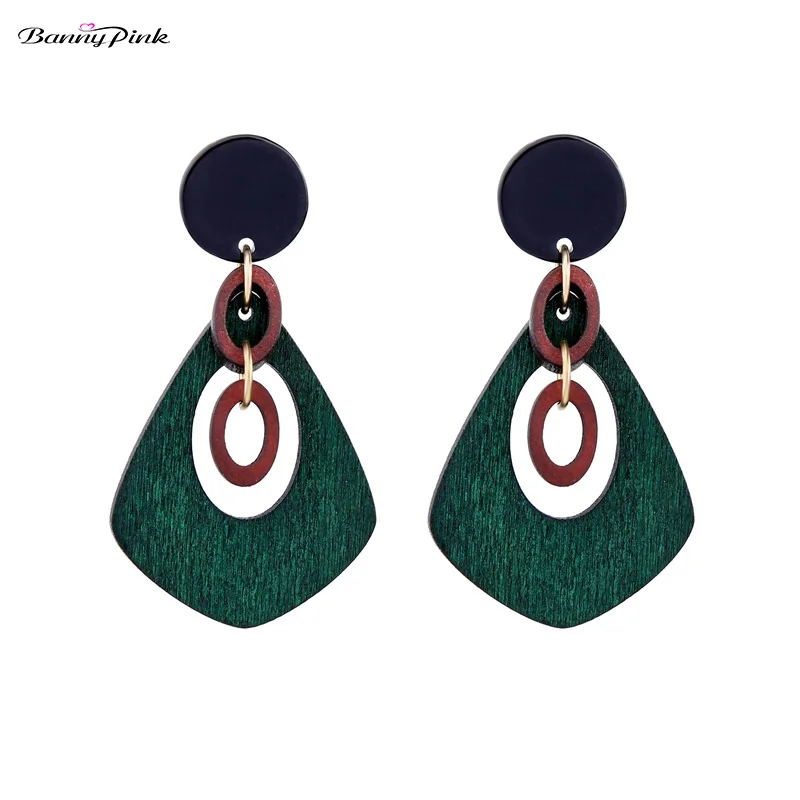 Banny Pink Bohemia Geometric Wood Stud Earrings For Women Chic Resin Round Oval Wooden Statement Earrings Pendant Post Earrings
Banny Pink Bohemia Geometric Wood Stud Earrings For Women Chic Resin Round Oval Wooden Statement Earrings Pendant Post Earrings