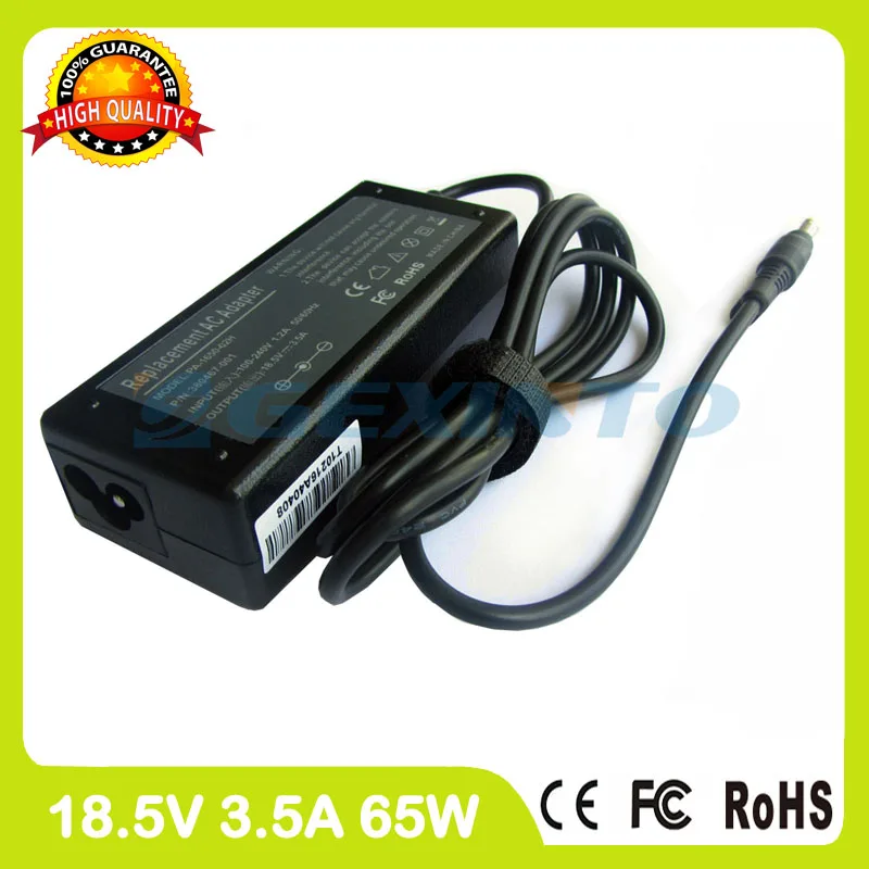 18 5 V 3.5A 65W ac адаптер питания зарядное устройство для ноутбука HP 380467-004 380467-005 403810-001