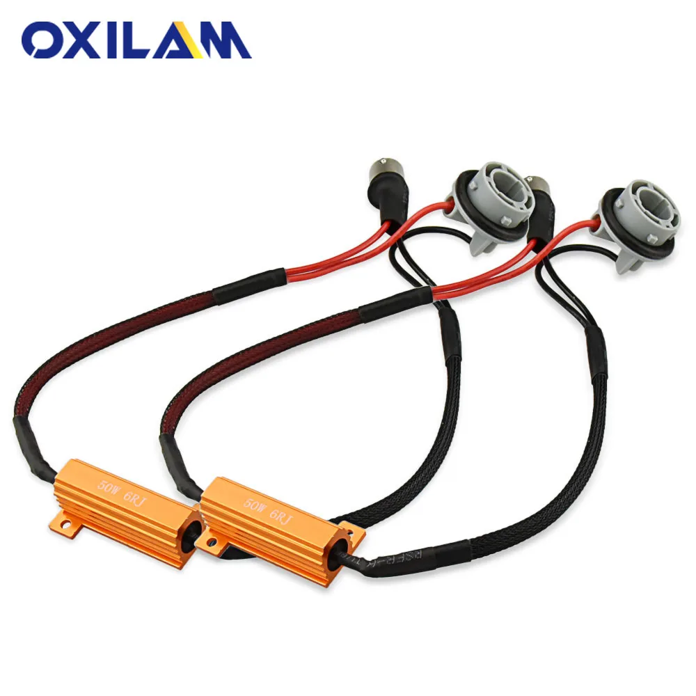 Canbus Error Free BA15S 1156 1157 3157 7443 7440 Load Resistor for LED Light Warning Canceller Decoder Car Lights Accessories
Canbus Error Free BA15S 1156 1157 3157 7443 7440 Load Resistor for LED Light Warning Canceller Decoder Car Lights Accessories