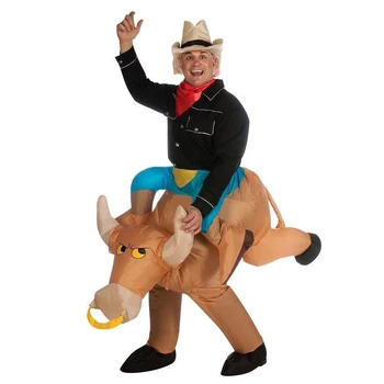 Activity Halloween Purim Dress Inflatable COWBOY Bull Costume Funny Special Game Blowing Suits Carnival Costumes
Activity Halloween Purim Dress Inflatable COWBOY Bull Costume Funny Special Game Blowing Suits Carnival Costumes