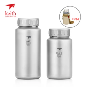 Keith 900ml/1200ml Titanium Water Bottle Outdoor Sport Cycling Large Capacity Wide-mouth Flask with Lid Carry bag Ti3036
Keith 900ml/1200ml Titanium Water Bottle Outdoor Sport Cycling Large Capacity Wide-mouth Flask with Lid Carry bag Ti3036
