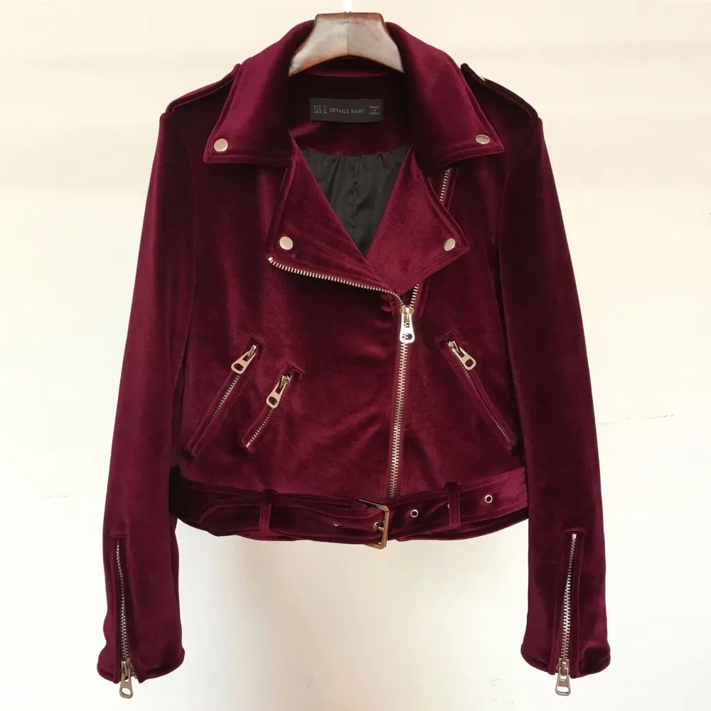 2018 New Velvet Women Padded Coat basic Coats jacket Slim Zipper Short Ladies Solid Jacket streetwear Autumn Winter velvet coat
2018 New Velvet Women Padded Coat basic Coats jacket Slim Zipper Short Ladies Solid Jacket streetwear Autumn Winter velvet coat