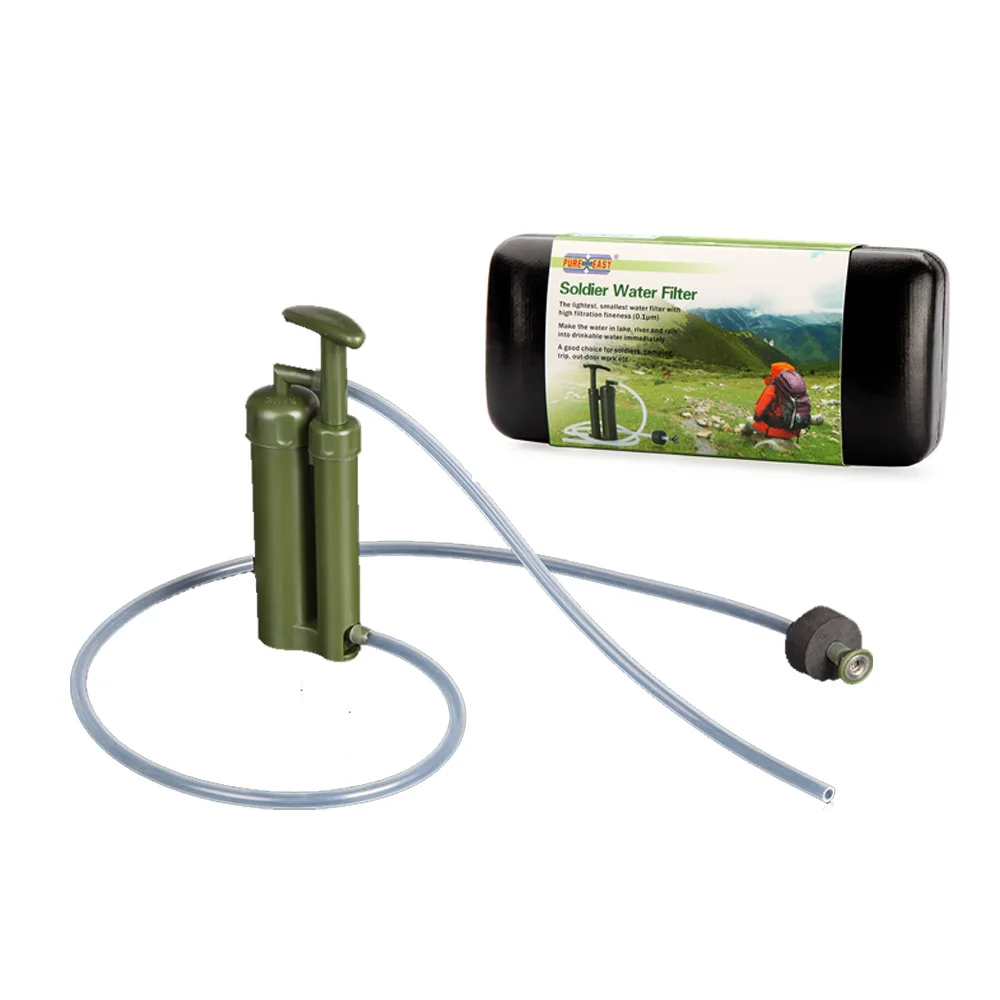 Pure Easy Water Filter Purifier Cleaner 0.1 Micron 2000L Ceramic Soldier Water Filter Outdoor Safety Survival Camping Emergency
Pure Easy Water Filter Purifier Cleaner 0.1 Micron 2000L Ceramic Soldier Water Filter Outdoor Safety Survival Camping Emergency