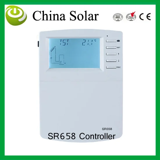Solar water heating system controller SR658 model,send you manual 19 Systems,including swimming pool heating system controller
Solar water heating system controller SR658 model,send you manual 19 Systems,including swimming pool heating system controller