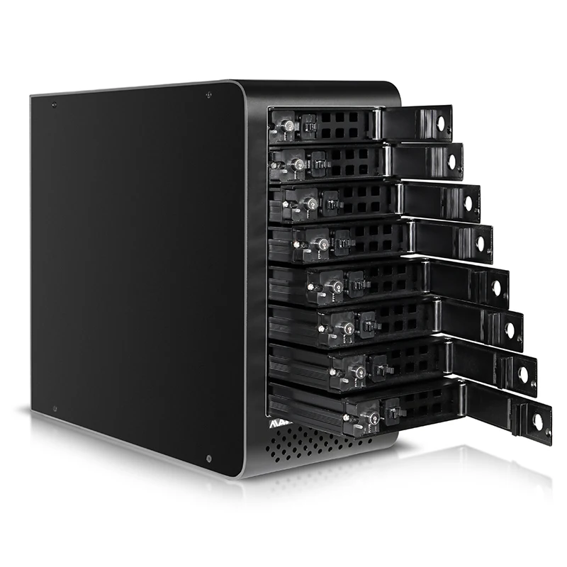 MAIWO K8FU3E USB 3.0 eSATA 8-Bay Hot-Swap 2.5 / 3.5 inch SATA III Hard Drive Enclosure with UASP
MAIWO K8FU3E USB 3.0 eSATA 8-Bay Hot-Swap 2.5 / 3.5 inch SATA III Hard Drive Enclosure with UASP