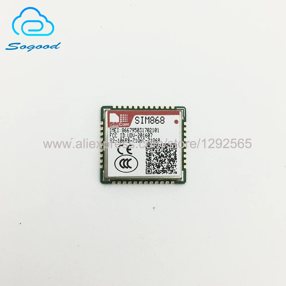 20pcs/lot SIM868 GPRS+GNSS/GSM +GPS Module 100% New&Original no fake SIMCOM GPS Module receiver GPS
20pcs/lot SIM868 GPRS+GNSS/GSM +GPS Module 100% New&Original no fake SIMCOM GPS Module receiver GPS