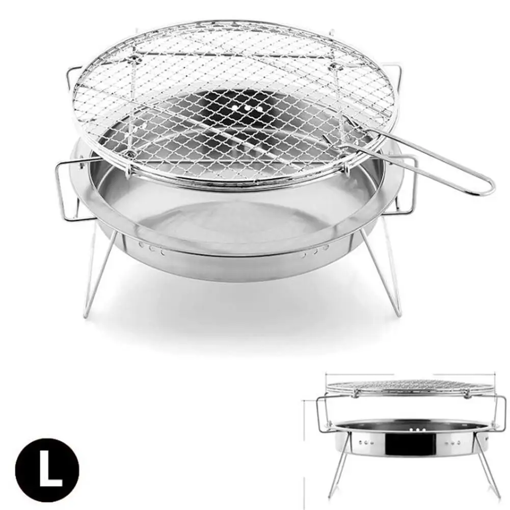 HobbyLane Outdoor Sports Stainless Steel Barbecue Portable Folding Small Grill Grid Picnic Stove Barbecue Shelf Camping Cookware
HobbyLane Outdoor Sports Stainless Steel Barbecue Portable Folding Small Grill Grid Picnic Stove Barbecue Shelf Camping Cookware
