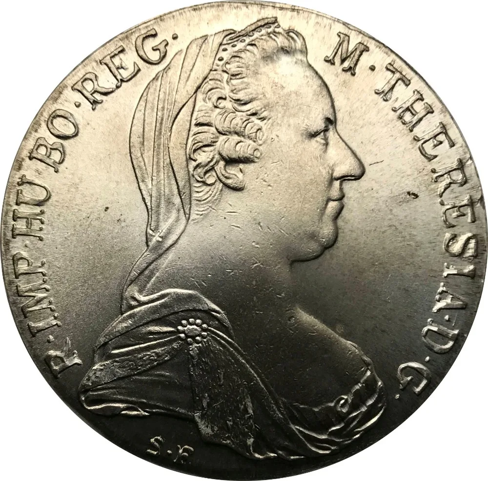 ZouJunChao /Austria Coins 1780 Maria Teresa Silver Plated Copy Coin High Quality
ZouJunChao /Austria Coins 1780 Maria Teresa Silver Plated Copy Coin High Quality