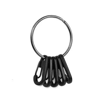 6pcs/set Alloy Carabiner keyring spring hooks Camping Hiking tents Spring Snap Hook Simple Style Quick Release Carabiner Clip Ke
6pcs/set Alloy Carabiner keyring spring hooks Camping Hiking tents Spring Snap Hook Simple Style Quick Release Carabiner Clip Ke