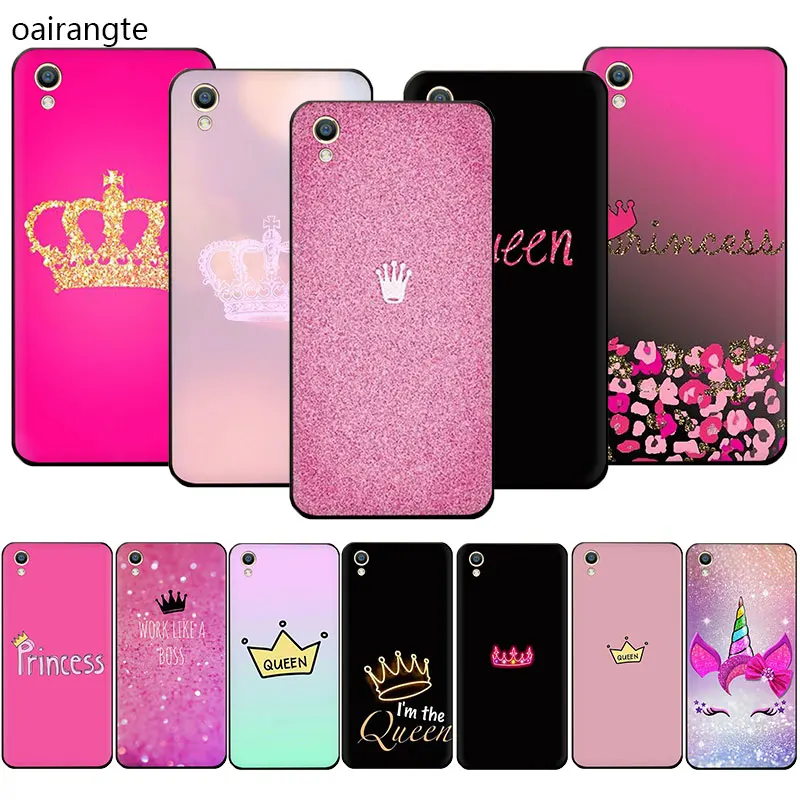 Princess crown Soft TPU phone case for OPPO R17 R15 F11 Pro R11 R9 S A77 A73 A83 A7 A37 A59 A5
Princess crown Soft TPU phone case for OPPO R17 R15 F11 Pro R11 R9 S A77 A73 A83 A7 A37 A59 A5