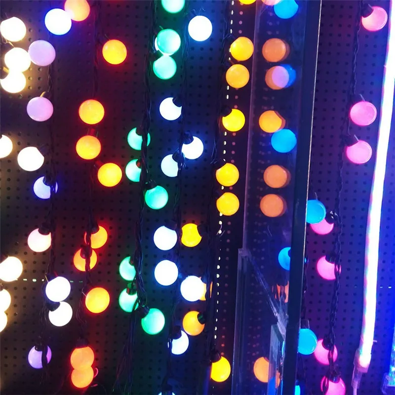 5M 20 LED Super Big Ball LED String Light 110V 220V Color Changing Fairy String Lamp For Home Decoration Garden Christmas
5M 20 LED Super Big Ball LED String Light 110V 220V Color Changing Fairy String Lamp For Home Decoration Garden Christmas