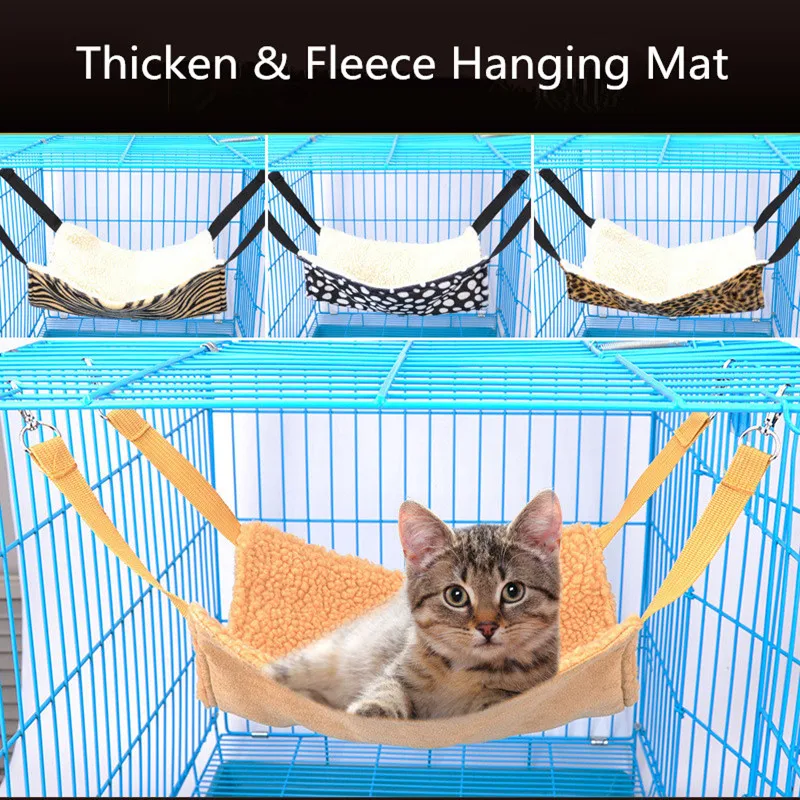 Warm Hanging Cat Bed Mat Soft Cat Hammock Winter Hammock Pet Soft Kitten Cage Bed Cover Cushion Hang Fleece Cage Mat
Warm Hanging Cat Bed Mat Soft Cat Hammock Winter Hammock Pet Soft Kitten Cage Bed Cover Cushion Hang Fleece Cage Mat