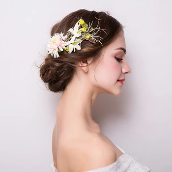 2018 New Bridal Headwear Head Flower Wedding Jewelry Yellow Hair Claws Accessories Japan and South Korea Hot Items 2018 Trendy
2018 New Bridal Headwear Head Flower Wedding Jewelry Yellow Hair Claws Accessories Japan and South Korea Hot Items 2018 Trendy