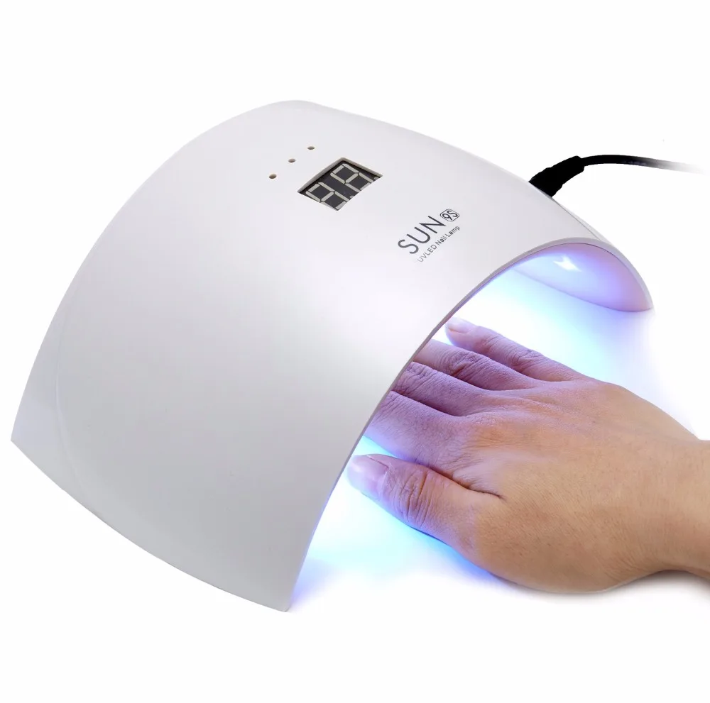 Фото Сушилка для ногтей в форме арки SUN9s 24 Вт автоматический датчик светодиодная лампа