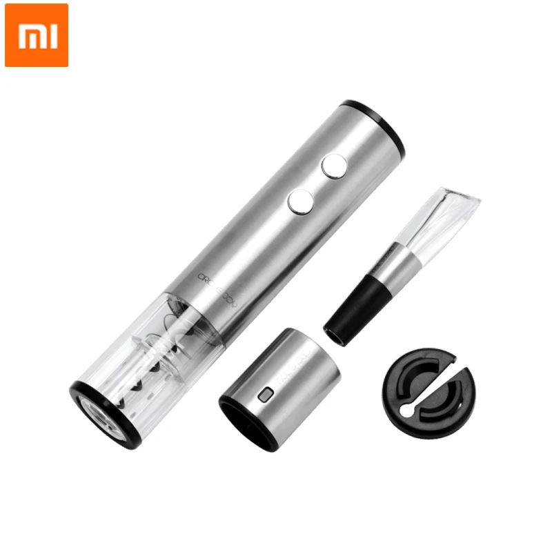 Xiaomi Mijia Circle Joy Electric Bottle Opener Stainless Steel Mini Wine Stopper Wine Decanter Aerator for Xiaomi Smart Home
Xiaomi Mijia Circle Joy Electric Bottle Opener Stainless Steel Mini Wine Stopper Wine Decanter Aerator for Xiaomi Smart Home