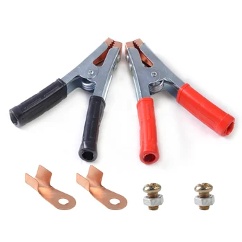 CITALL Car Crocodile Jump Lead Clamp Battery Clips for Jumper Cables Black & Red Copper Connector for Ford Mercedes VW Audi
CITALL Car Crocodile Jump Lead Clamp Battery Clips for Jumper Cables Black & Red Copper Connector for Ford Mercedes VW Audi