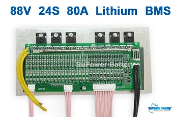 SuPower 24S 86.4V 88V 100.8V 80A Li-ion Lithium LiPo Battery BMS Management System Balance PCB Chip Protection Circuit Board PCM
SuPower 24S 86.4V 88V 100.8V 80A Li-ion Lithium LiPo Battery BMS Management System Balance PCB Chip Protection Circuit Board PCM