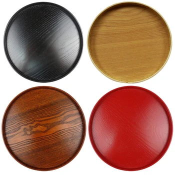 Solid Wood Round Tray Dia 24/27/30/33/37.5cm Restaurant Food Dinner Plate Serving Plates Tea/Dessert Tray Specialty Plate
Solid Wood Round Tray Dia 24/27/30/33/37.5cm Restaurant Food Dinner Plate Serving Plates Tea/Dessert Tray Specialty Plate